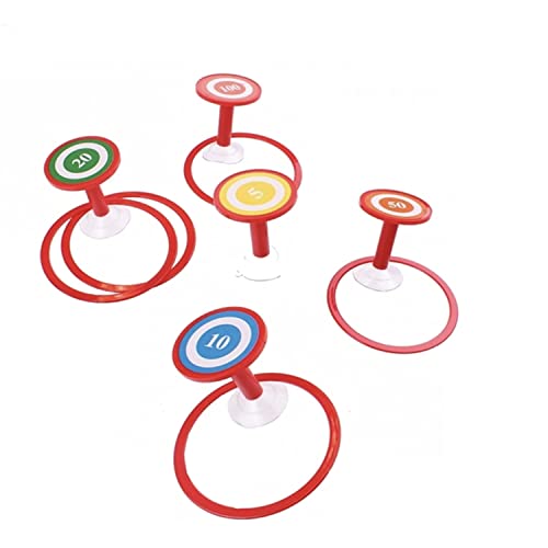 D.A.Y. Republic Bath time or Table Top Hoopla Game, Fun Bathroom Bath Hook a Hoop Game, Great Unique Gift, Retro Mini Game (Bath Time Hoopla)