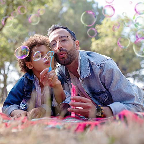 YouCute 20 Packs Mini Bubbles Dinosaur Bubbles With Bubble Wand Bottles Birthday Bubble Solution Blowers For Kids Children Party Supply Summer Outdoor Toys, Assorted (6633)