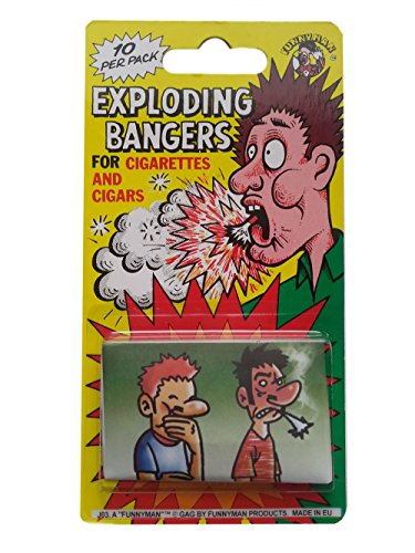 Cigarette Exploding Bangers pk10 - Funny Childrens Tricks Gags and Pranks