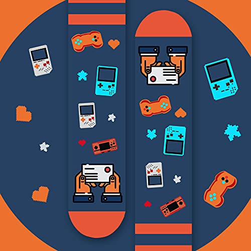 Gaming Gamer Socks for Men Women Teen Boys - I’d Rather Be Gaming Socks Fathers Day Novelty Gifts for Dad Husband Fun Socks -Game Lovers Valentines Crazy Gifts Stocking Fillers