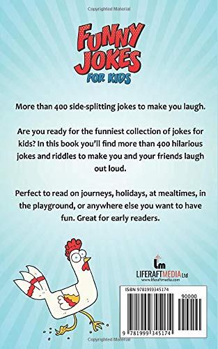 Funny Jokes for Kids (ages 5-8): More than 400 of the silliest, funniest jokes to make you laugh out loud