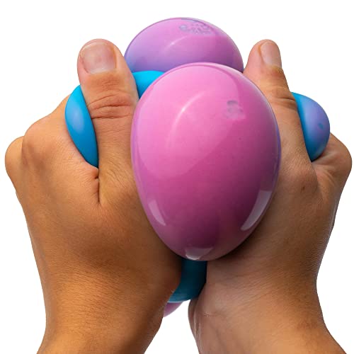 Gifton Color Changing DNA Stress Relief Ball - Novelty Fidget Toy for Anxiety ADHD Physio Therapy - Gift for Kids Adults Men Women Teen - Birthday Present for Girl Boy Christmas Stocking Filler