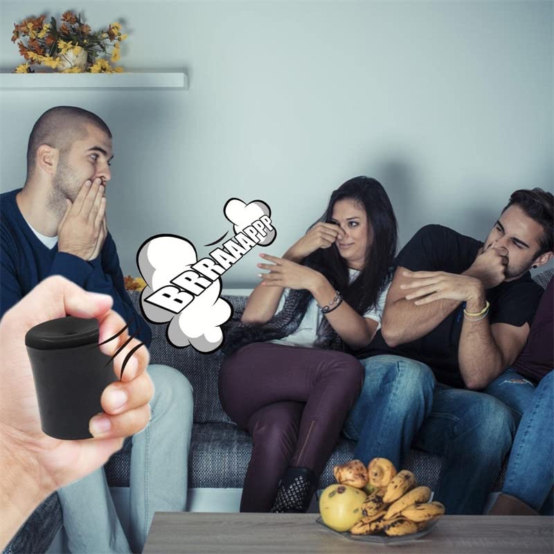 EHOTER Fart Machine Funny Rubber Fart Machine Prank Farting Noise Maker Rubber Fart Toy Machine Toy Fart Sound Maker for Children's Day Party April Fool's Day Gift Toy (Black)