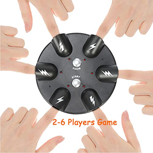 TINCAI Shock Roulette Game - Micro Electric Shock Lie Detector, Novelty Finger Shocking Toys for Party Games,True or Dare Game for Family Bar Polygraph Prank Gifts【2023 New Version】