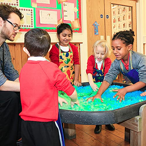 Gelli Play Green from Zimpli Kids, Magically turns water into thick, colourful goo, Messy & Multi-Sensory Play, Birthday Gift for Children, Tuff Tray Toys, Novelty & Gag Toy, Certified Biodegradable