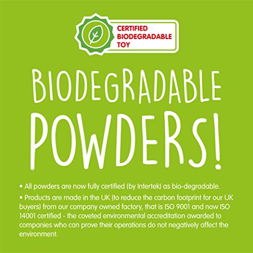 Gelli Play Green from Zimpli Kids, Magically turns water into thick, colourful goo, Messy & Multi-Sensory Play, Birthday Gift for Children, Tuff Tray Toys, Novelty & Gag Toy, Certified Biodegradable