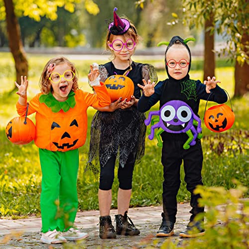 BOZILY 6 Pcs Kids Children Plastic Wizard Glasses No Lenses Glasses for Kids Lensless Dressup Glasses Round Novelty Glasses Wizard Round Glasses Frame for Kids Adult Fancy Dress Costume Cosplay Party