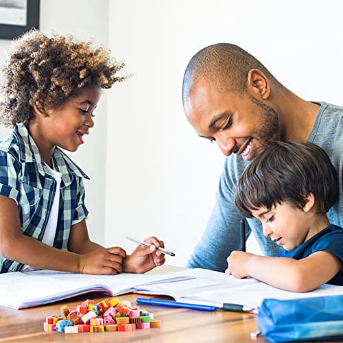 Cobee Mini Erasers for Kids, 100 Pieces Cute Animal Pencil Eraser Mini Pencil Erasers Novelty Erasers for Party Favors School Homework Rewards Gift (Animal Shape)