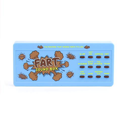 Gift Republic GR452093 Fart Sound Box,Blue