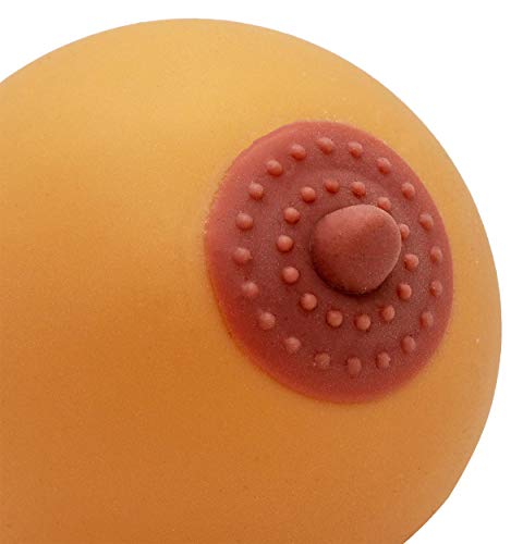 Need for Gift - Naughty Rude Cheeky Joke - Novelty Sexy Anti Stress Ball Boob Breast Bikini - Squeeze Boob - Secret Santa, Christmas Present Idea for Women Ladies Her - 1 Supplied