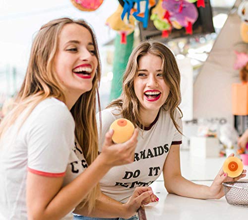 Need for Gift - Naughty Rude Cheeky Joke - Novelty Sexy Anti Stress Ball Boob Breast Bikini - Squeeze Boob - Secret Santa, Christmas Present Idea for Women Ladies Her - 1 Supplied