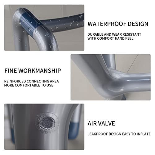 Inflatable Zimmer Frame Blow Up Walking Stick for Adults Birthday Retirement Novelty Prank Decorations Joke Gifts Men Women Grandad Grandad Dress Up Party Accessory Photo Booth