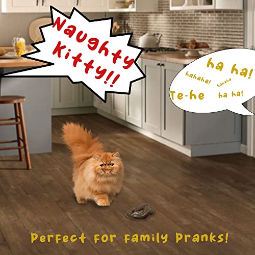 Fake Poop Prank, 1 Pack, Sticky and Stretchy Realistic looking Turd, Perfect for Practical Jokes that are sure to Shock the Whole Family! Novelty Gag Toy Soft Rubber Poo (1 Pack)