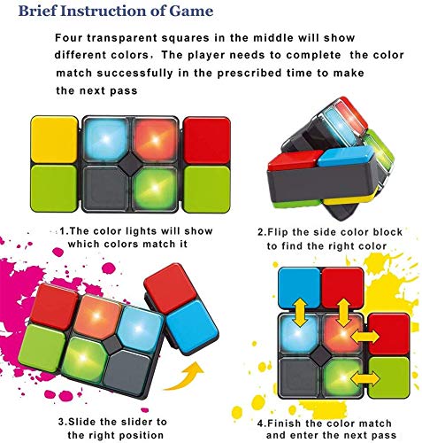 Gifts for 6-10 Year Old Boys Girls Music Magic Toys, Electronic Music Magic Kids Puzzle Game Novelty Toys for Kids Christmas Birthday Gifts Educational Toys for Children