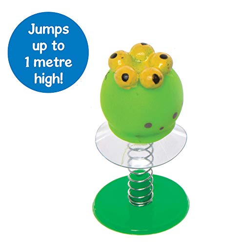 Baker Ross P355 Monster Jump, Assorted Novelty Party Favor Toys, Handheld Games or Kids Classroom Prizes (Pack of 6), 1-Pack