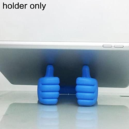 Phone Holder, Thumbs Up Phone Stand,Portable Mobile Phone Holder,Novelty Fun Phone Stand,Lazy Phone Holder for Kids Cell Phone Smart Phone(blue)