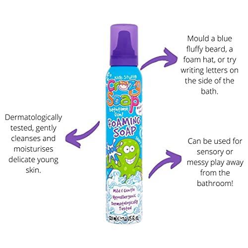 Kids Stuff Crazy, Colour Foaming Soap, Blue, 225ml