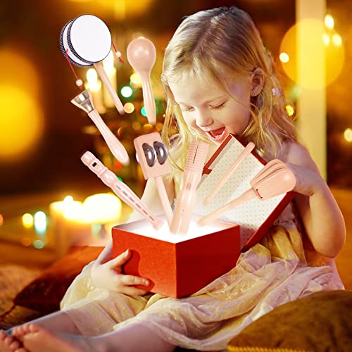 Jojoin Kids Musical Instruments - 20 PCS Baby Musical Instrument Toys - Wooden Percussion Musical Instruments with Tambourine Xylophone - Toddler Musical sensory Instruments Toys for 3 4 5 Year Olds