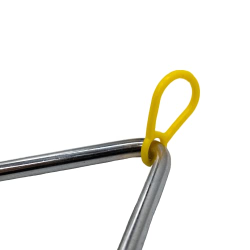 TRIXES 4-inch Musical Instrument Triangle – Play Alongside Percussion Instruments like the Drum, Bells, Xylophone, Maracas, Glockenspiel – Suitable for Adults, Kids and Toddlers - Childrens Toy Set