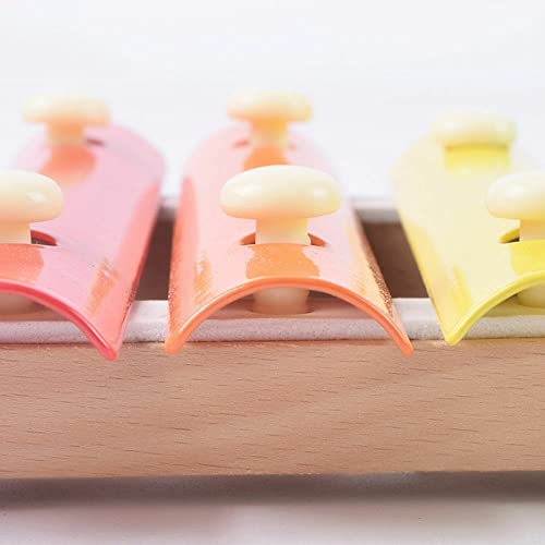True Face Kids Wooden Xylophone Child Musical Instrument Rainbow Educational Children Toy Music Wooden Instruments Percussion Musical Toys