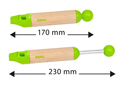 BRIO Flute Musical Instrument Educational Toddler Toy for Kids 18 Months Up