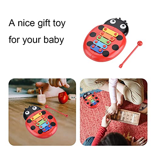 Xylophone Toy for Toddlers 5-6 Years Old Musical Toys,Boys and Girls Baby Gifts, Kids Glockenspiel Musical Instrument for Childrens with Mallets,Early Learning Educational Musical Instruments.