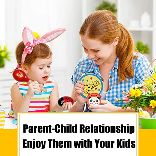 Wyzkyz Kids Musical Instruments Toys, 13PCS Wooden Percussion Instruments for Toddlers Children, Preschool Educational Learning Set Baby Boys and Girls 3 4 5 6 Years Olds Christmas Birthday Gifts