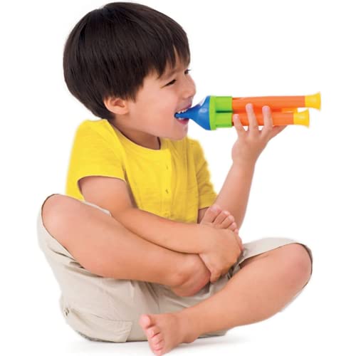 Halilit Kids Train Whistle Musical Instrument. Easy to Play. Clear Rich Sound with 3 Tones. Early Learning Educational Childrens Toy Gift. 2 Years +
