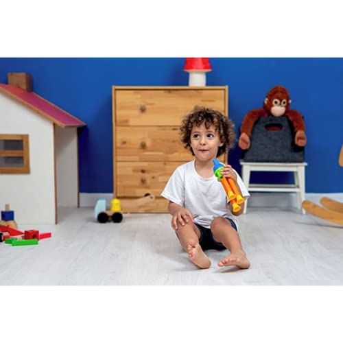 Halilit Kids Train Whistle Musical Instrument. Easy to Play. Clear Rich Sound with 3 Tones. Early Learning Educational Childrens Toy Gift. 2 Years +