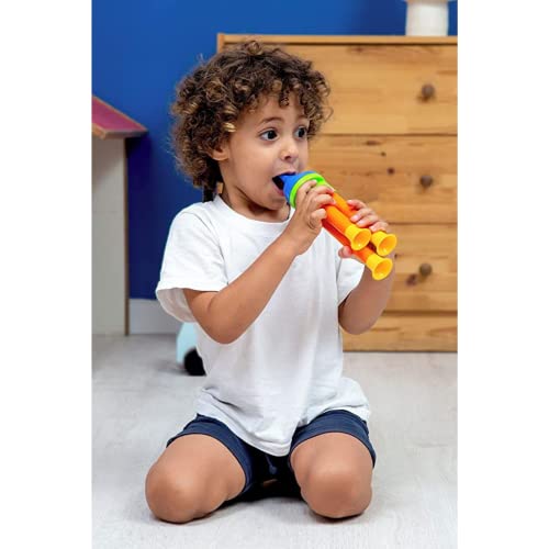 Halilit Kids Train Whistle Musical Instrument. Easy to Play. Clear Rich Sound with 3 Tones. Early Learning Educational Childrens Toy Gift. 2 Years +