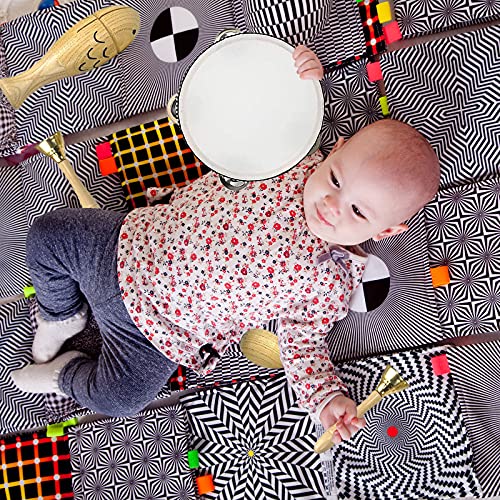 LHYCS Nutural Wood Music Set Kids Instruments Percussion Gift for Birthday Christmas