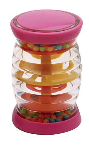Halilit Rainboshaker Musical Instrument. Small Rainmaker Musical Toys For Kids & Toddlers. Rain Stick Suitable for Baby Boys & Girls from 3 months + (Colours Vary) Pack of 1