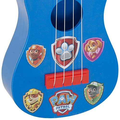 Paw Patrol Acoustic Guitar | Musical Toy Instruments For Kids | Paw Patrol Acoustic Toy Guitar With 4 Strings | Kids Guitar For Music Education | Training Guitar | Paw Patrol Toys | Ages 2+