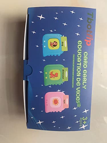 Talking Flash Cards for Toddlers 3 4 5 6 Year old 112 Cards-224 Sight Words Reading Machine Montessori Learning Interactive Toys Educational Preschool Boys Girls Children Gifts