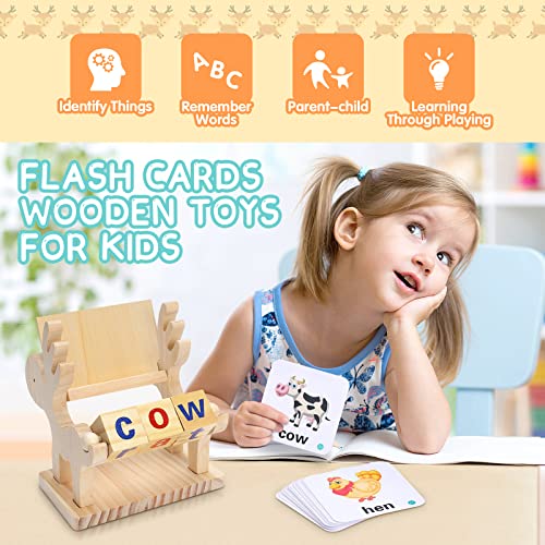 Toys for 3 4 5 6 Year Old Boys Girls Presents, Preschool Educational Toys for 3-6 Year Olds Boy Girl, Flash Cards Learning Games for Children Age 4 5 6 7, Gifts for 3-7 Year Old Kids Christmas Easter