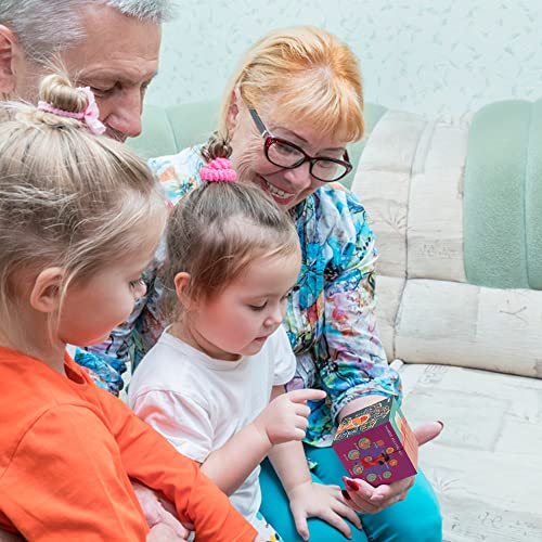 Aliwovo My Body Educational Study Cube Human Cartoon Anatomy Poster Set Learning Body Parts, Organs, Muscles And Bones For Kids Fun Learning-Tool Educational Gift for Boy and Girl, Blue