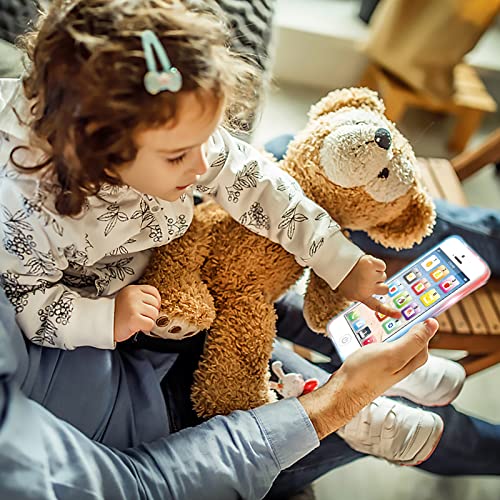 Gifts for 1-6 Year Old Boys,Phone Toy for Kids Age 2 3 4 5 Toddler Fake Phone Toys for 1-3 Year Old Boys Girls One Year Old Birthday Present for Toddlers Baby Boys Girls Mobile Phone Toy 6M+