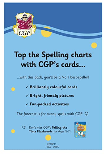 Spelling Flashcards for Ages 5-7 (CGP KS1 Activity Books and Cards)