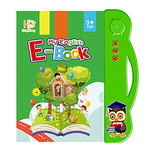 Yiran ABC Learning Sound Book Toy for toddlers 6 months to 3 years old, Activities With Numbers, Shapes, Colors & Animals, Interactive books for Children.
