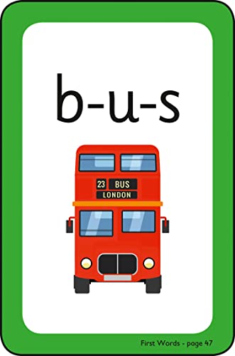 First Words Flashcards: Ideal for home learning (Collins Easy Learning Preschool)