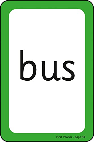 First Words Flashcards: Ideal for home learning (Collins Easy Learning Preschool)