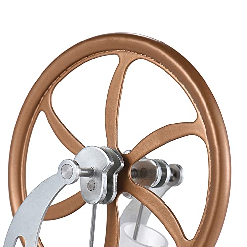 Weytoll Stirling Engine Kit,Low Temperature Stirling Engine Motor Model Steam Heat Electricity Generator Machine Education Model Toy DIY Kits
