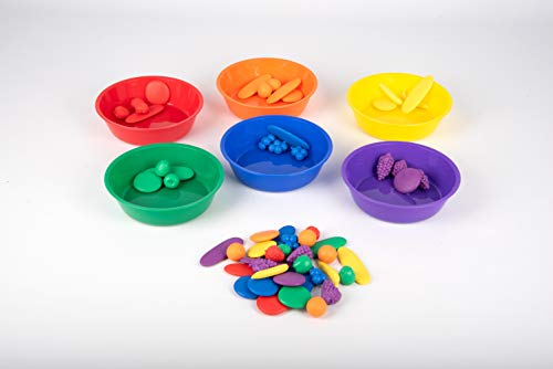 EDX Education 53842 edx education Coloured Sorting Bowls - Pack of 6