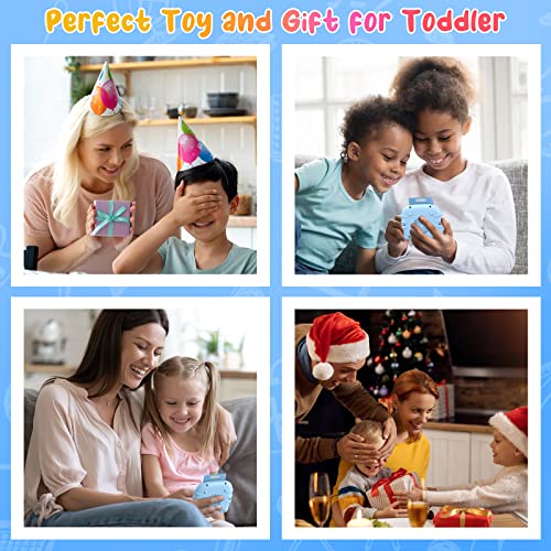 Toddler Talking Flash Cards Learning Toys for 1-6 Years, Preschool Learning Toys for Toddlers, 112 Pcs FlashCards 224 Words, Best Learning Gift for Your Kids,Pink