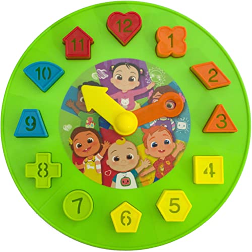 CoComelon 5060573543644 Learning Clock Toy, Multicolour