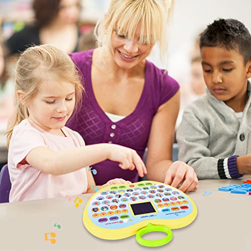 GLAITC Educational Toys, Multifunctional Learning Tablet for Toddlers Kids Interactive Learning Toy Board for Boys Girls Children LCD Screen Tablets Toys Christmas Birthday Gift for 1 2 3 4 Year Old