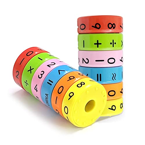 2pcs Magnetic Arithmetic Learning Toys, Intelligence Brain Developing Toy, Educational Math Toys for Children Kids.