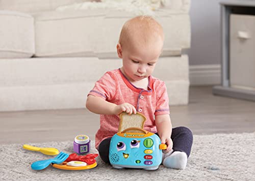 LeapFrog Yum-2-3 Toaster, Learning Toy with Sounds and Colours for Sensory Play, Educational Toys for Kids, Preschool Toys, Pretend Play for Boys and Girls Aged 1, 2 & 3 Years, English Version