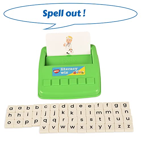 BOHS Literacy Wiz Fun Game -Lower Case Daily Words - 60 Flash Cards - Preschool Language Learning Educational Toys