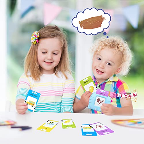 Talking Flash Cards for Toddlers Speech Therapy Toys For Toddlers for 2 3 4 5 6 Year Old Girls Boys 224 Sight Words Early Educational Toys Preschool Learning Resources Montessori Interactive Gifts